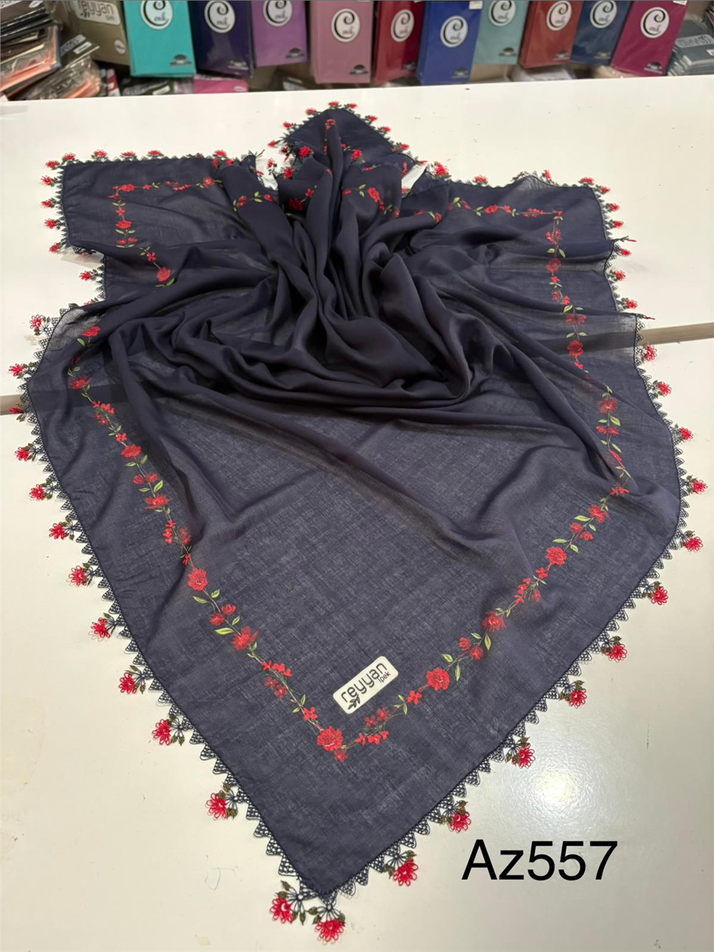 İğne Oyalı Yazma Az557