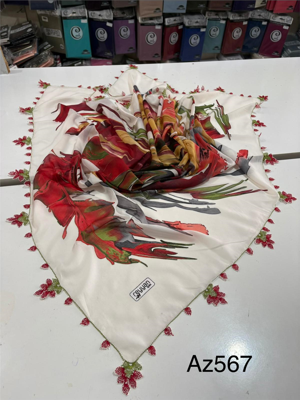 İğne Oyalı Yazma Az567