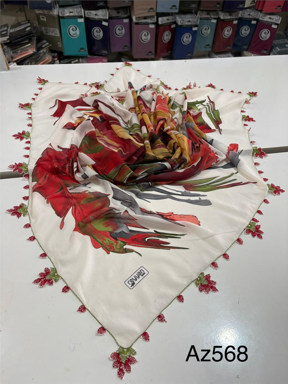 İğne Oyalı Yazma Az568