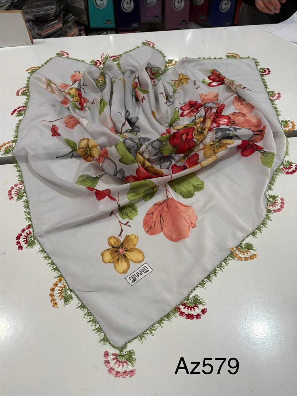 İğne Oyalı Yazma Az579
