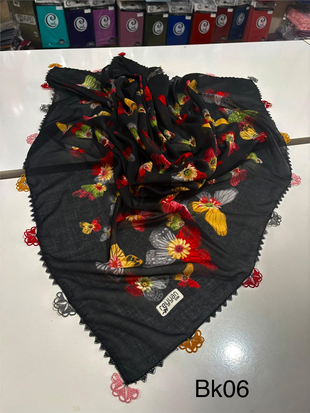 İğne Oyalı Yazma Bk06