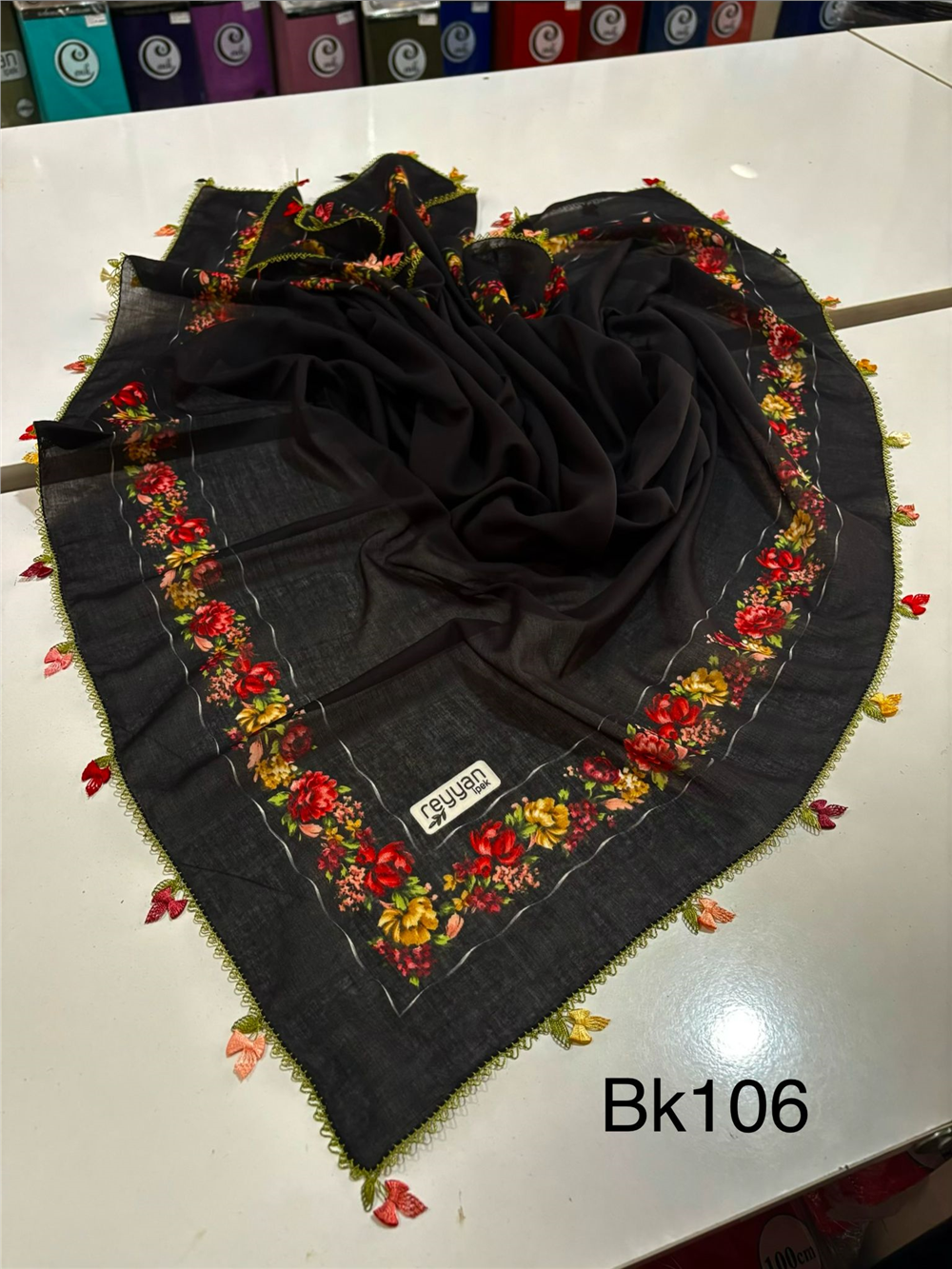 İğne Oyalı Yazma Bk106