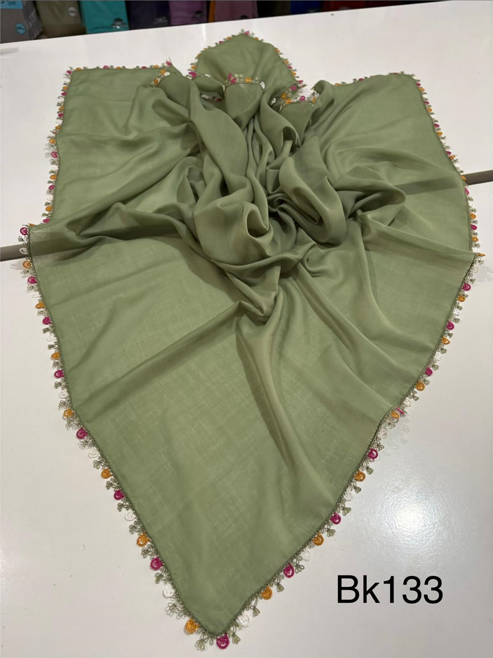 İğne Oyalı Yazma Bk133