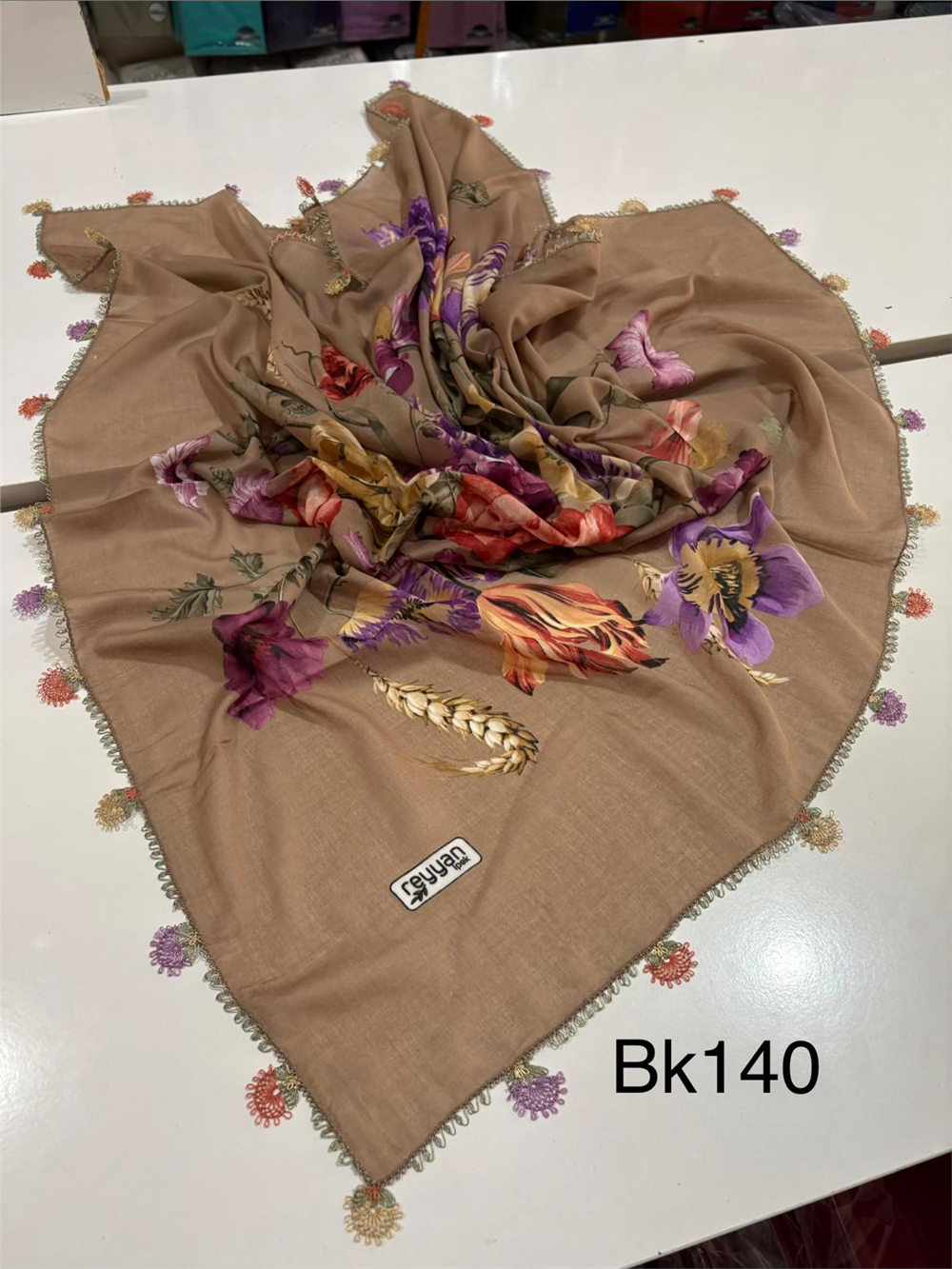 İğne Oyalı Yazma Bk140