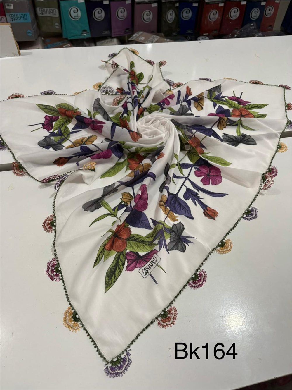 İğne Oyalı Yazma Bk164