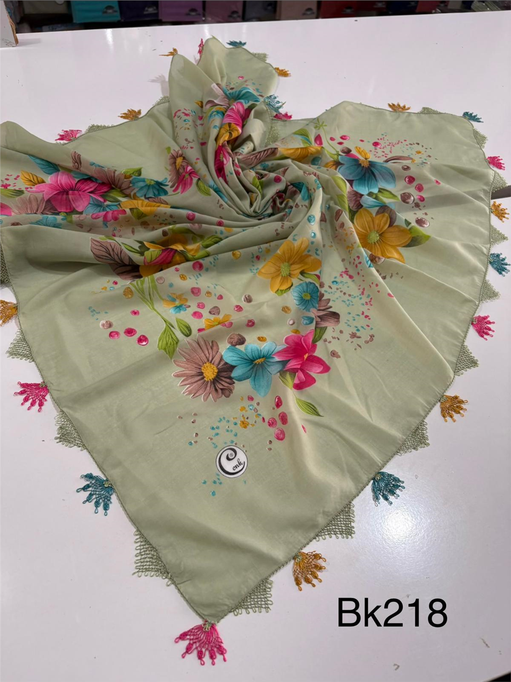 İğne Oyalı Yazma BK218