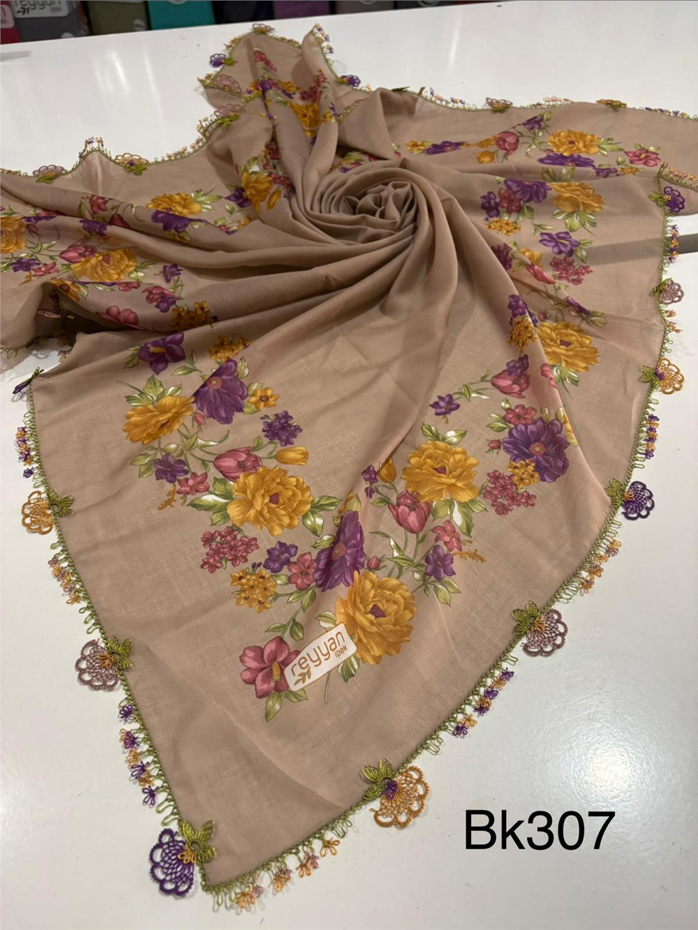 İğne Oyalı Yazma BK307