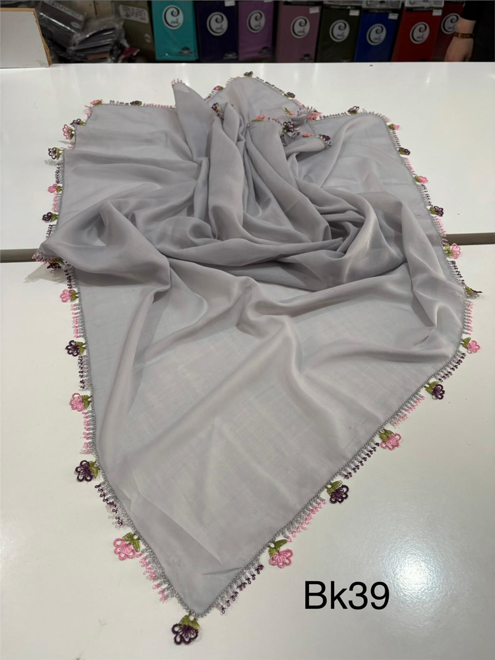 İğne Oyalı Yazma Bk39