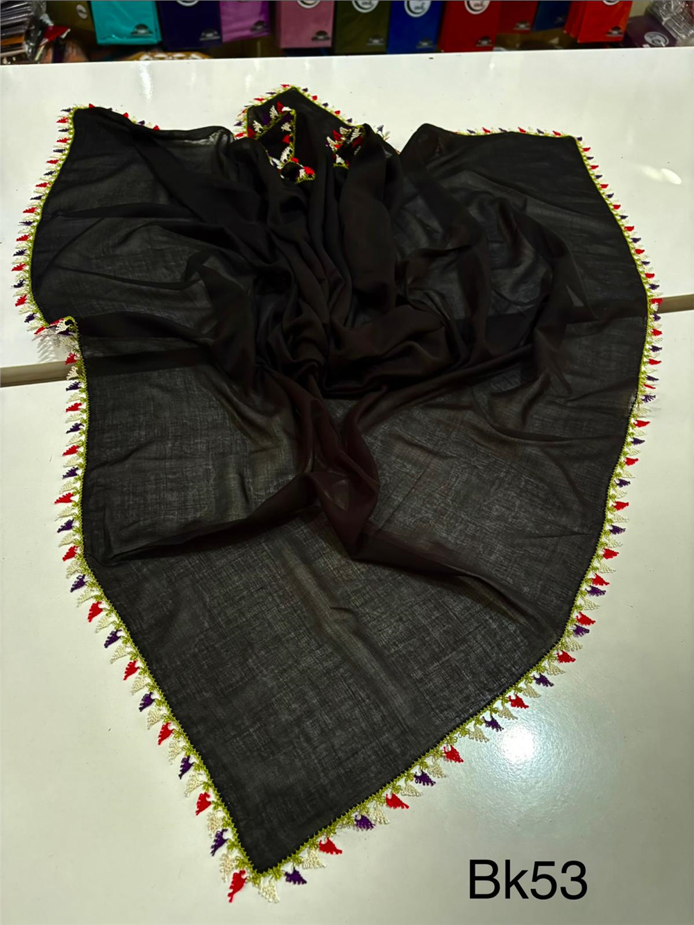 İğne Oyalı Yazma Bk53