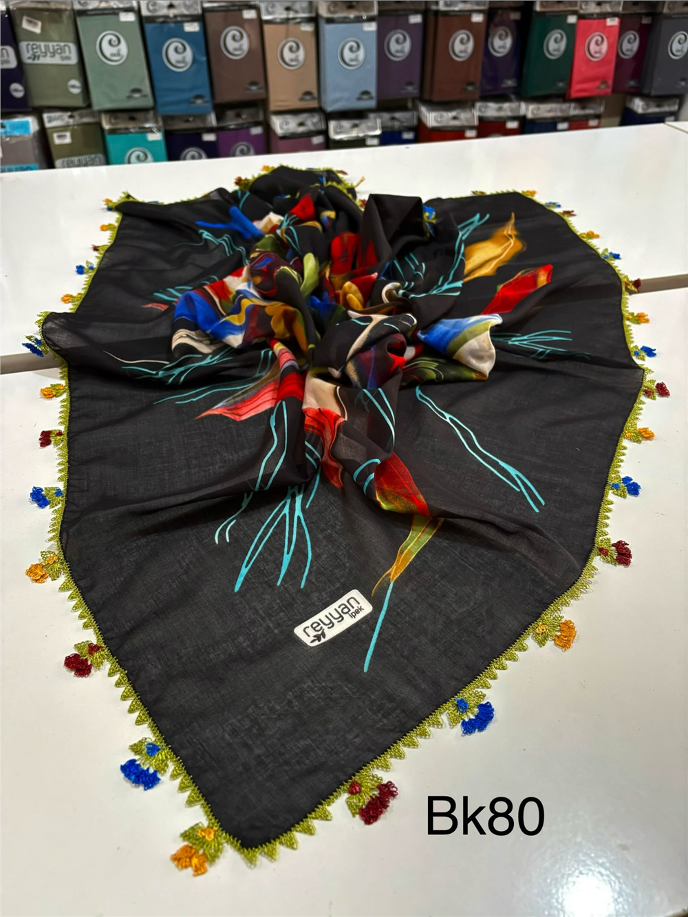 İğne Oyalı Yazma Bk80