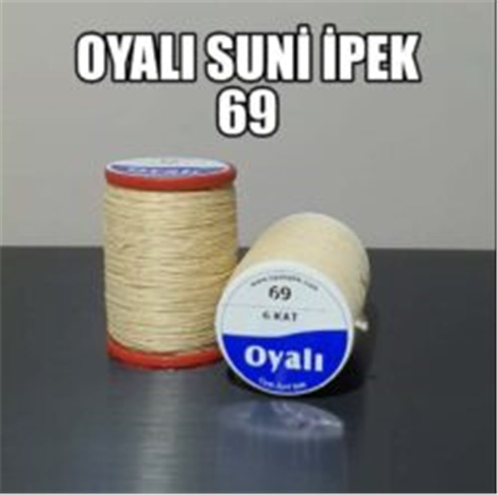 Oyalı Suni İpek İp 50gr Oİ-069