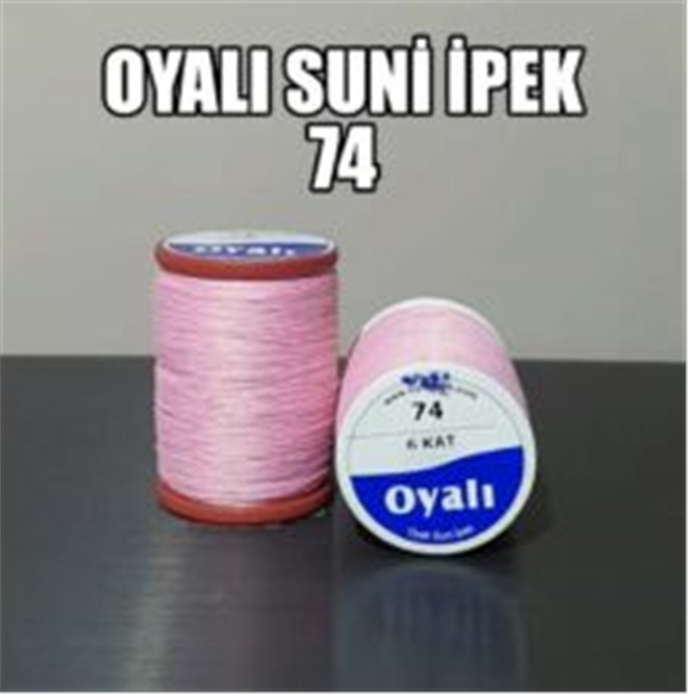 Oyalı Suni İpek İp 50gr Oİ-074