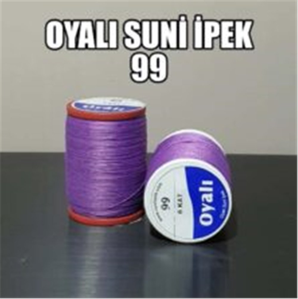 Oyalı Suni İpek İp 50gr Oİ-099