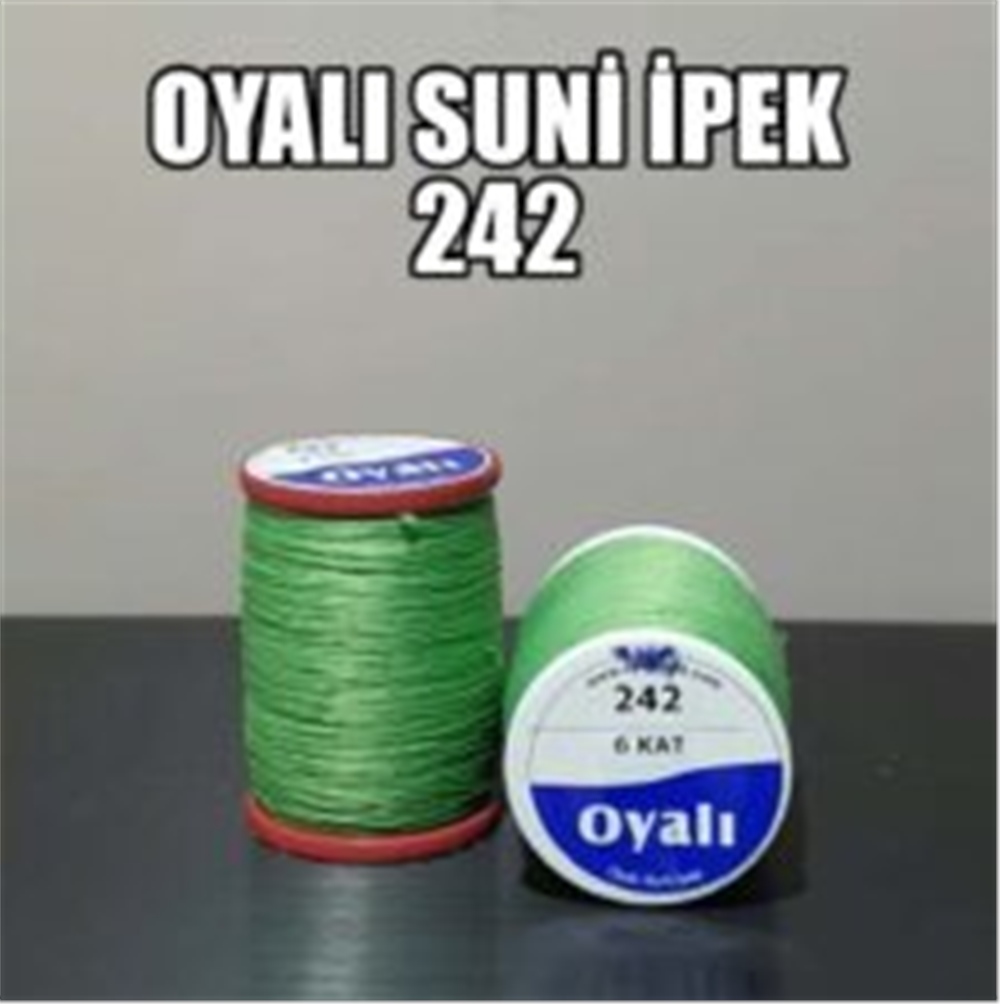 Oyalı Suni İpek İp 50gr Oİ-242