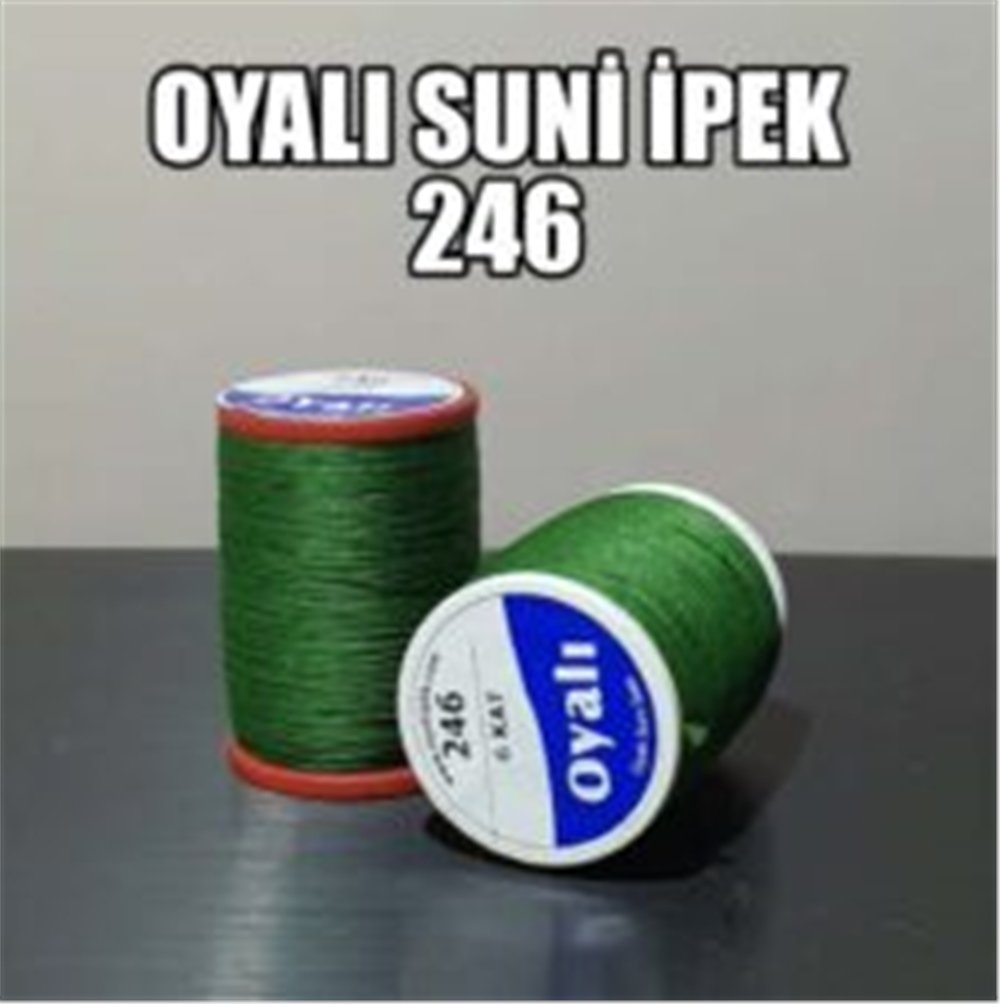 Oyalı Suni İpek İp 50gr Oİ-246