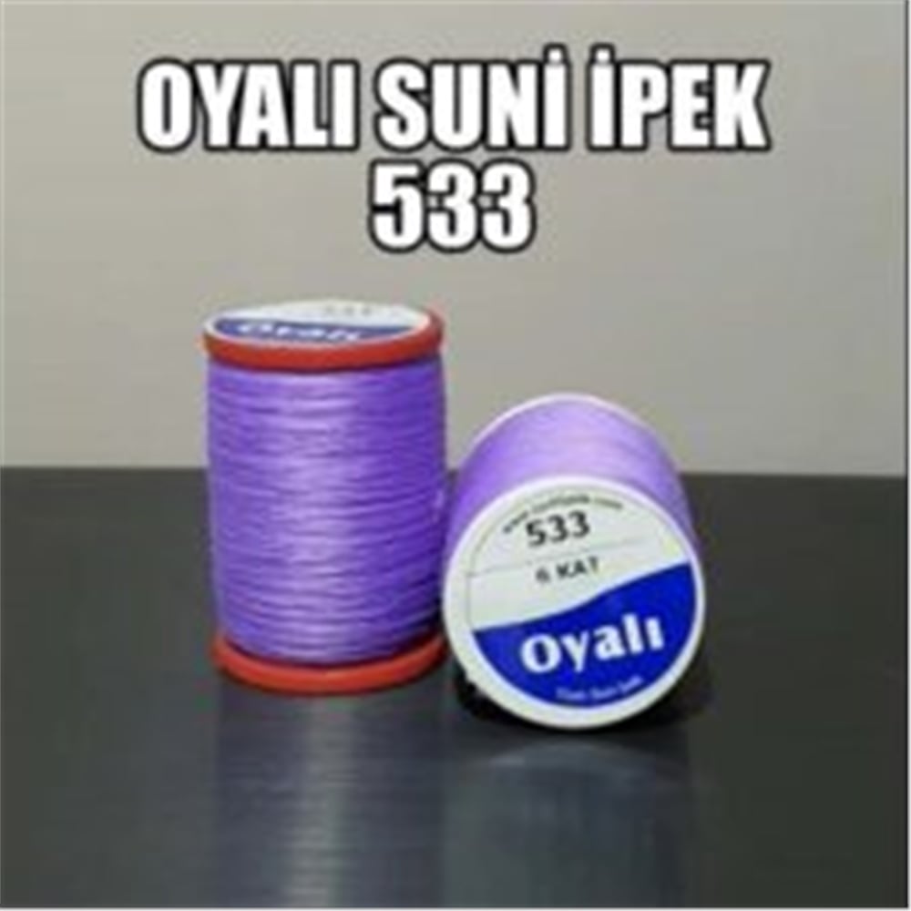 Oyalı Suni İpek İp 50gr Oİ-533