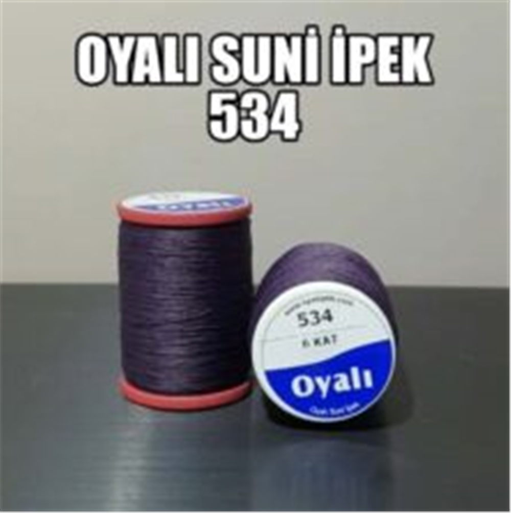 Oyalı Suni İpek İp 50gr Oİ-534