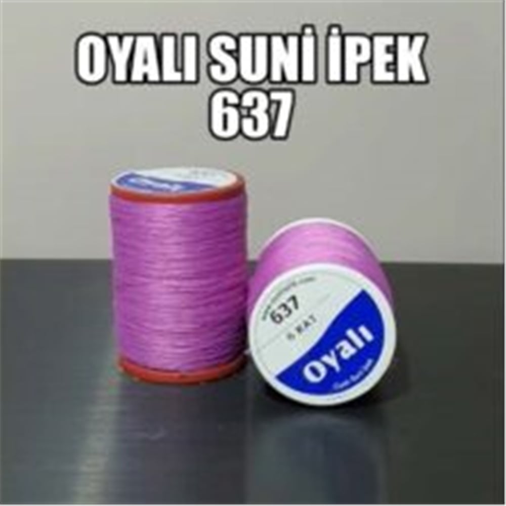 Oyalı Suni İpek İp 50gr Oİ-637