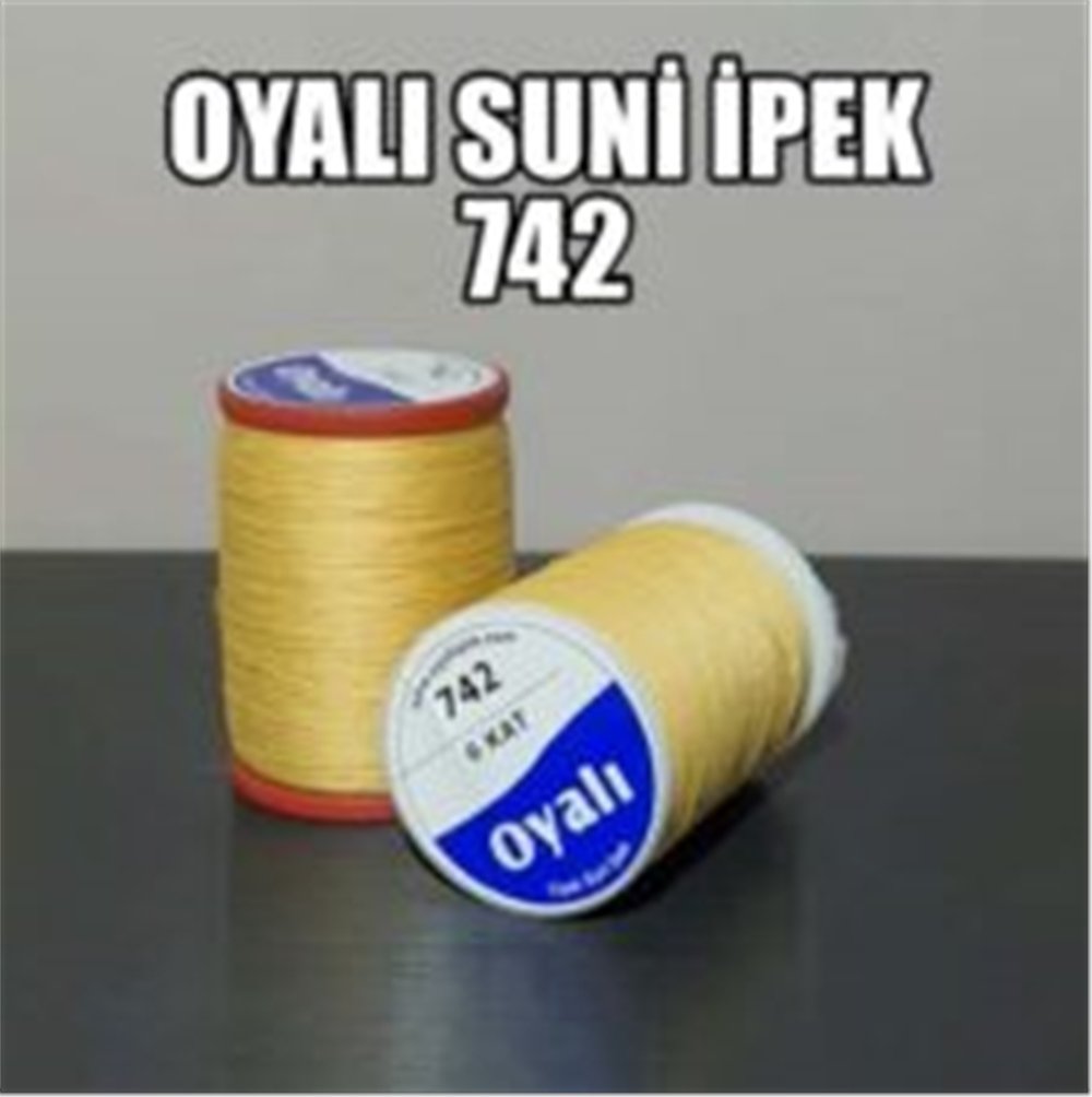 Oyalı Suni İpek İp 50gr Oİ-742