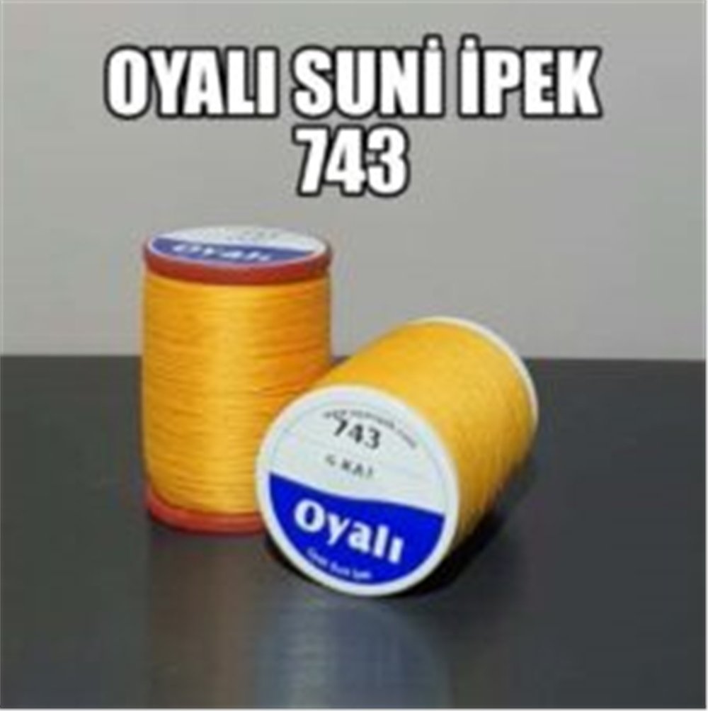 Oyalı Suni İpek İp 50gr Oİ-743