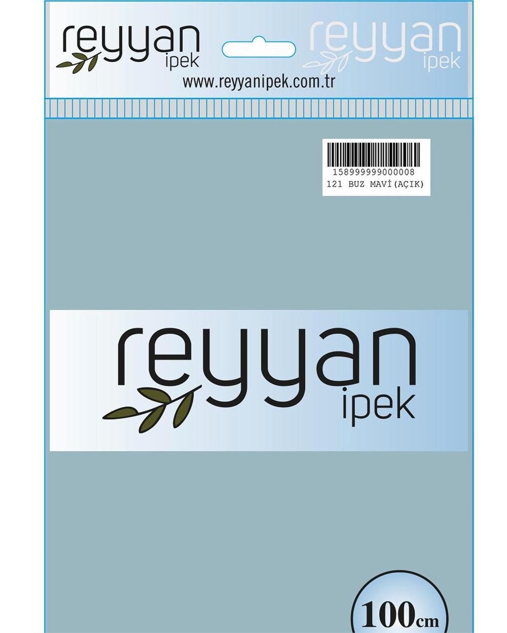 Reyyan İpek Düz yazma (buz mavi açık) RD-121