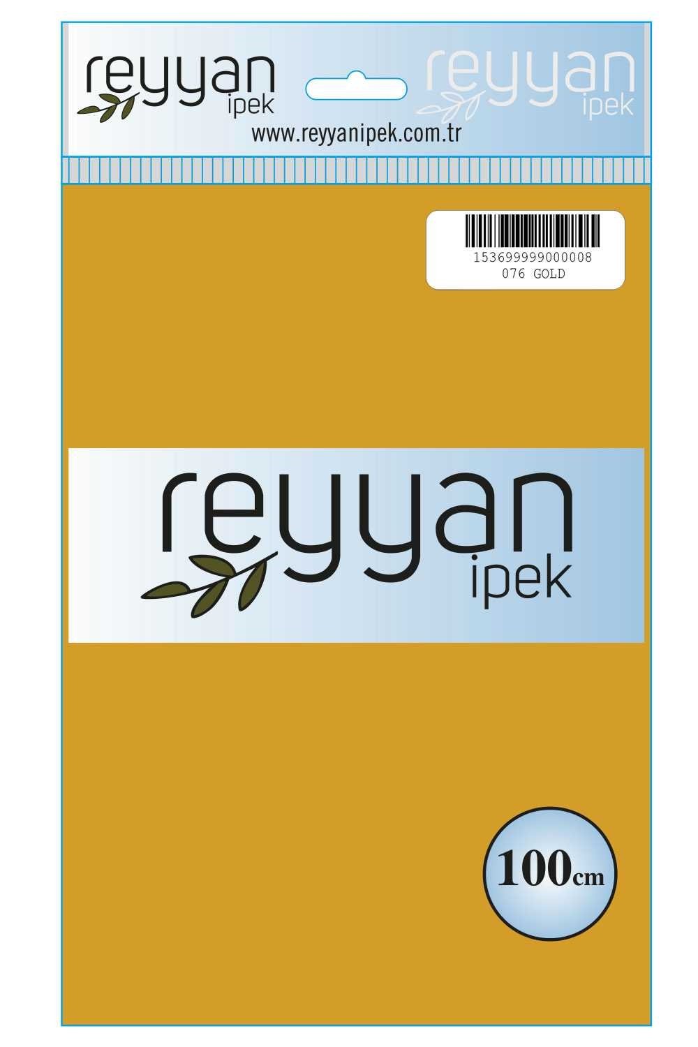 Reyyan İpek Düz yazma (Gold) RD-076