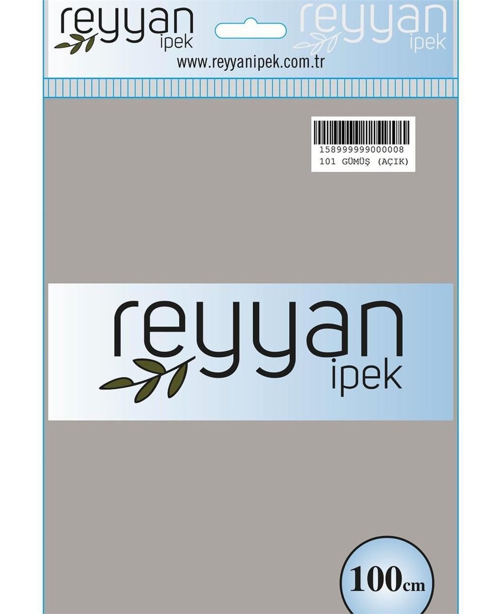 Reyyan İpek Düz yazma (gümüş açık) RD-101