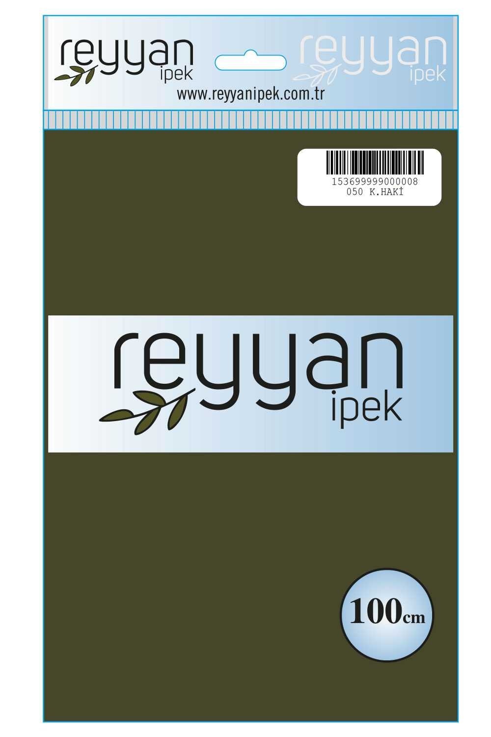 Reyyan İpek Düz yazma (K.haki) RD-050