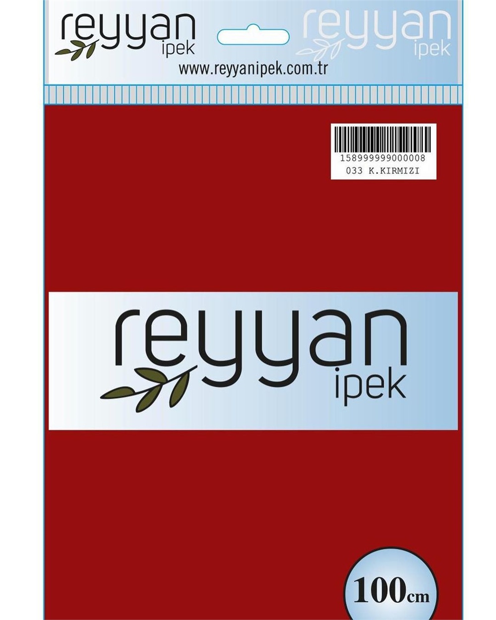 Reyyan İpek Düz yazma (K.kırmızı)RD-033
