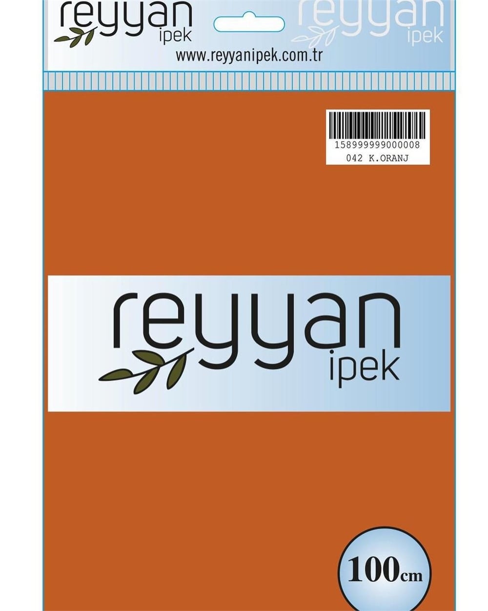 Reyyan İpek Düz yazma (K.oranj) RD-042