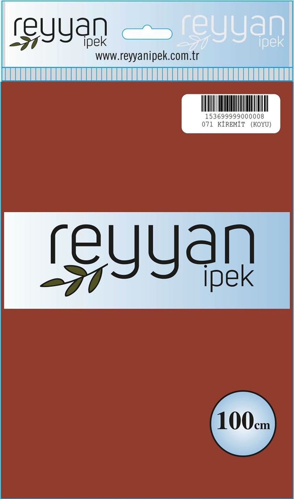 Reyyan İpek Düz yazma (Kiremit koyu) RD-071