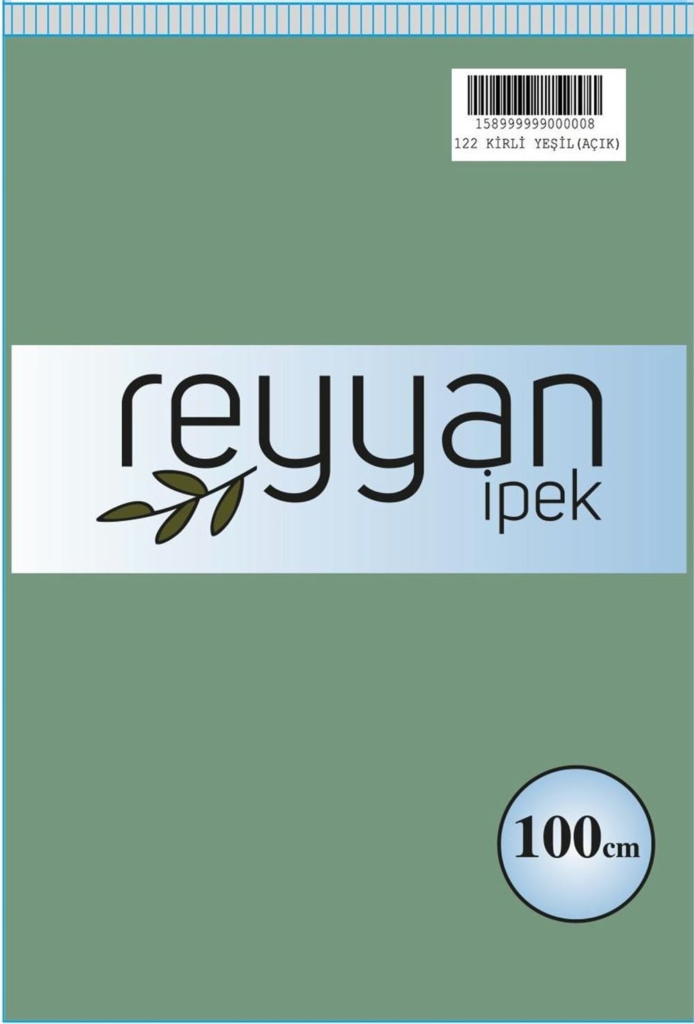 Reyyan İpek Düz yazma (kirli yeşil açık) RD-122