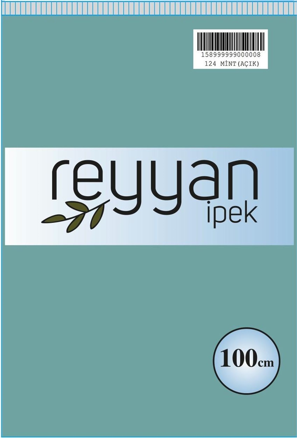 Reyyan İpek Düz yazma (mint açık) RD-124