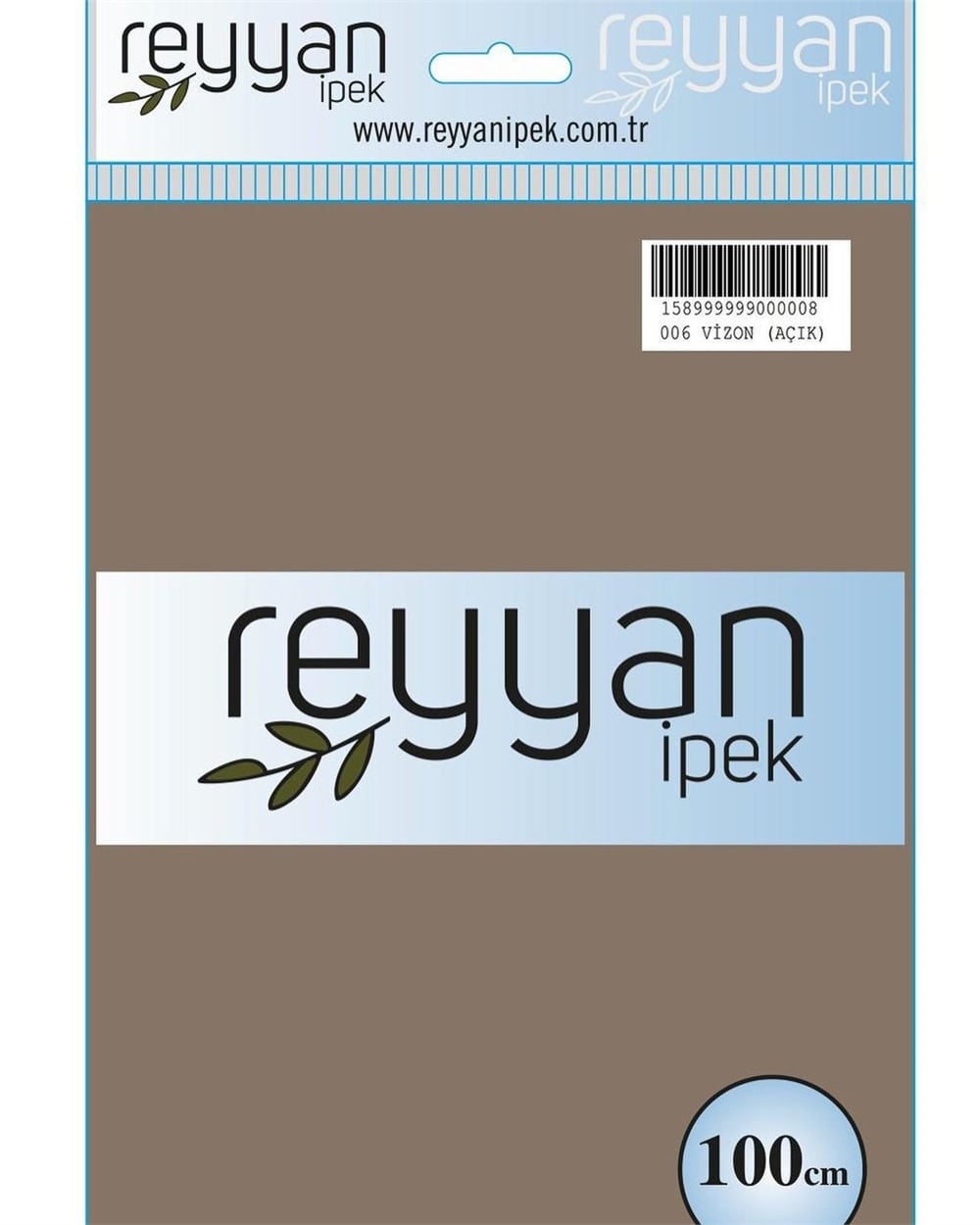 Reyyan İpek Düz yazma (vizon açık) RD-006