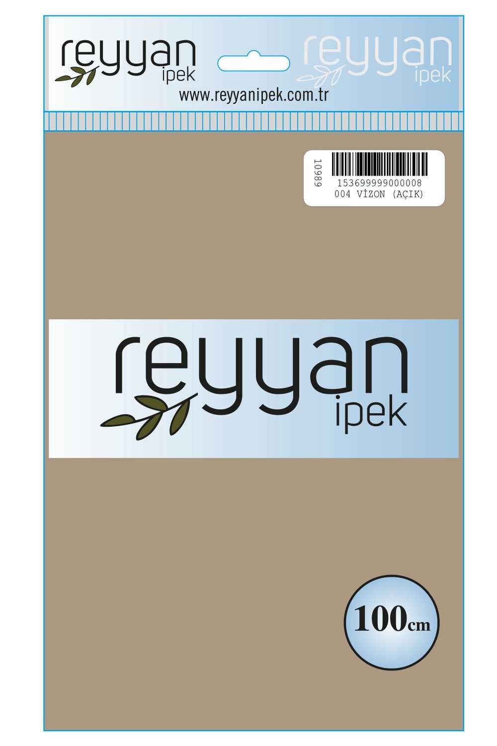 Reyyan İpek Düz yazma (vizon açık) RD-004