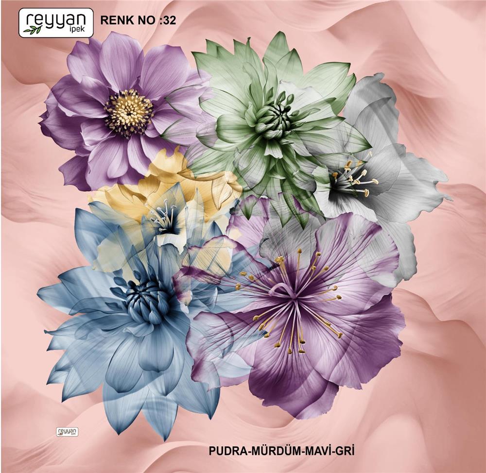 Reyyan İpek Yazma R13910-32