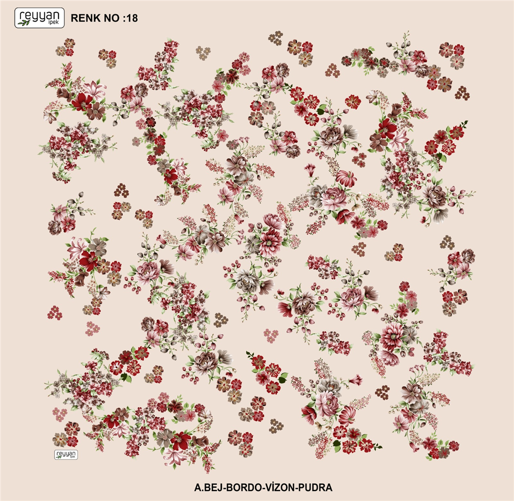 Reyyan İpek Yazma R367-08