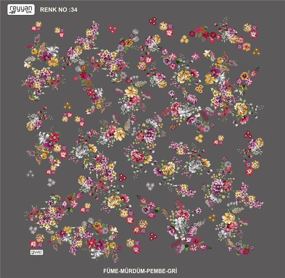 Reyyan İpek Yazma R367-18