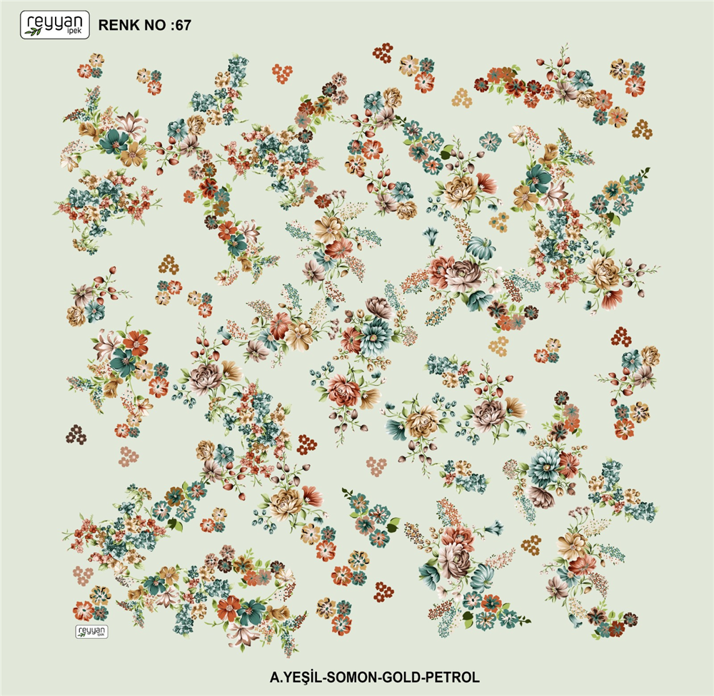 Reyyan İpek Yazma R367-22