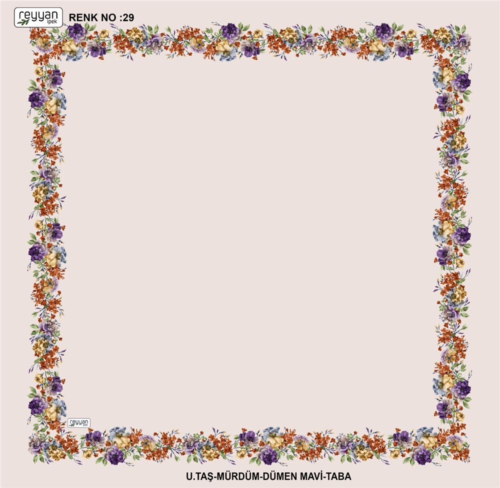 Reyyan İpek Yazma R368-12