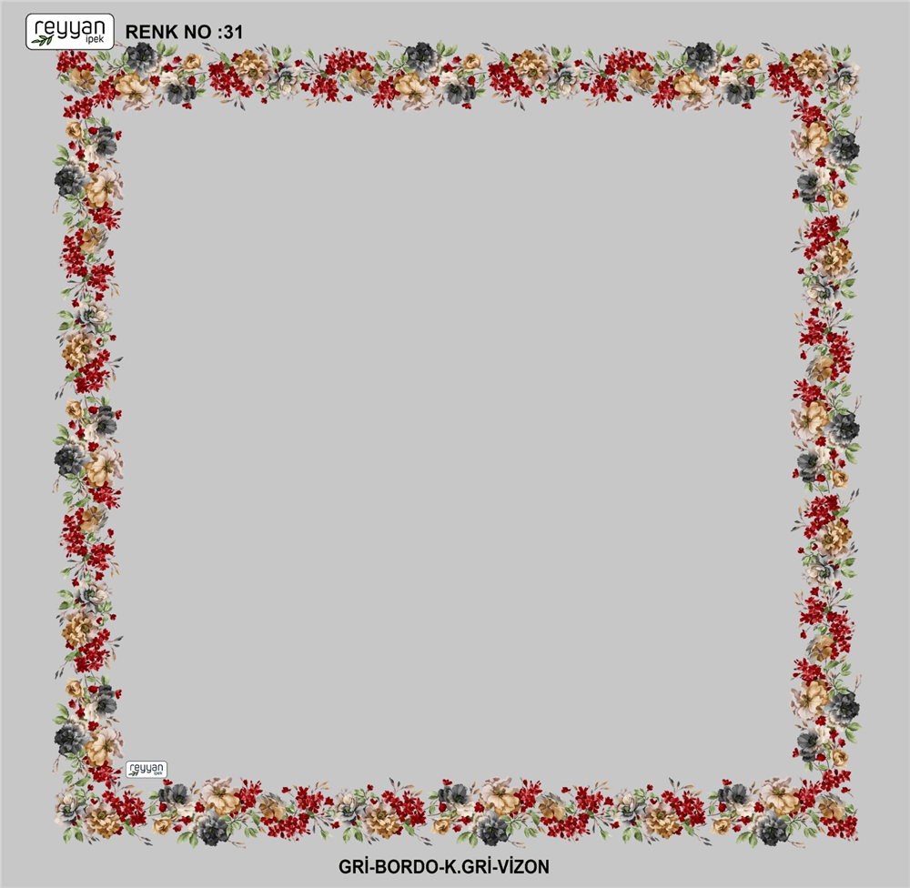Reyyan İpek Yazma R368-13