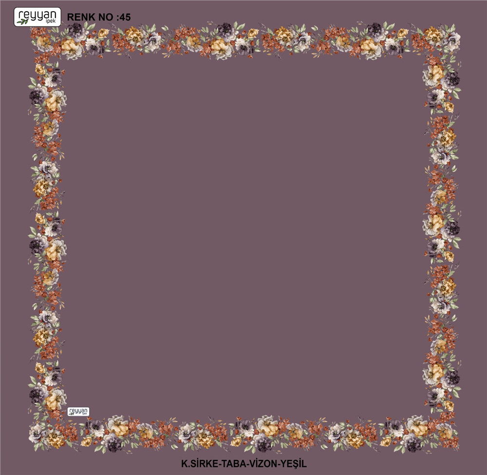 Reyyan İpek Yazma R368-18