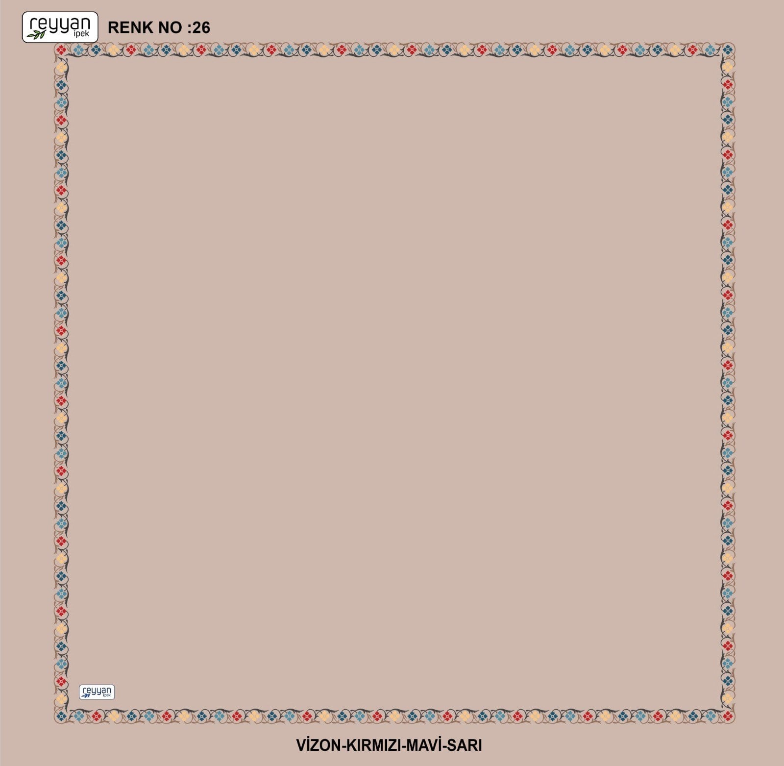 Reyyan İpek Yazma R376-26