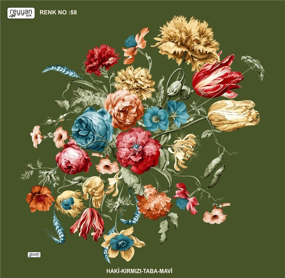 Reyyan İpek Yazma RY335-27