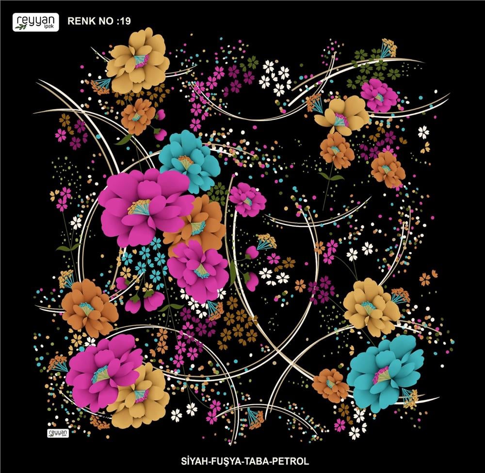 Reyyan İpek Yazma RY336-13