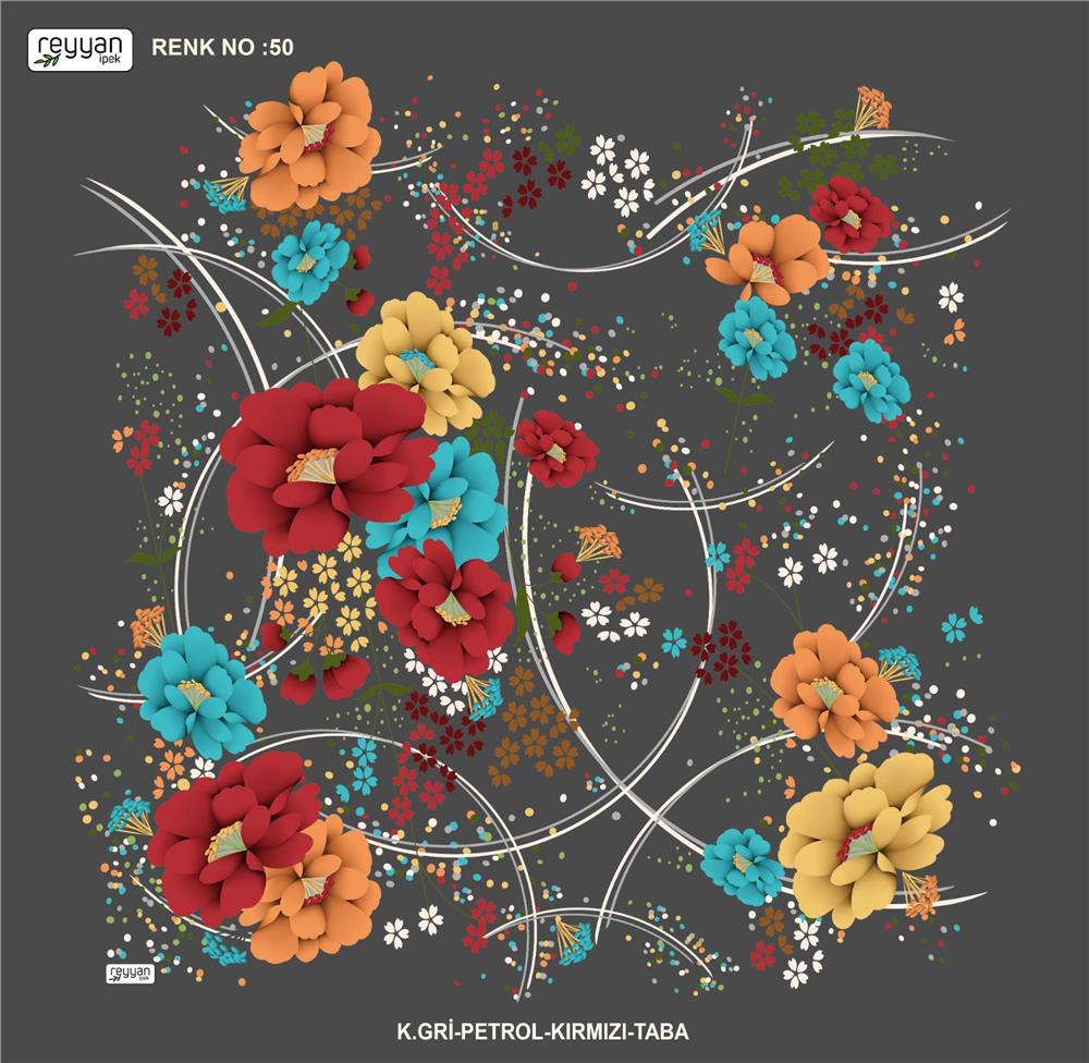 Reyyan İpek Yazma RY336-26