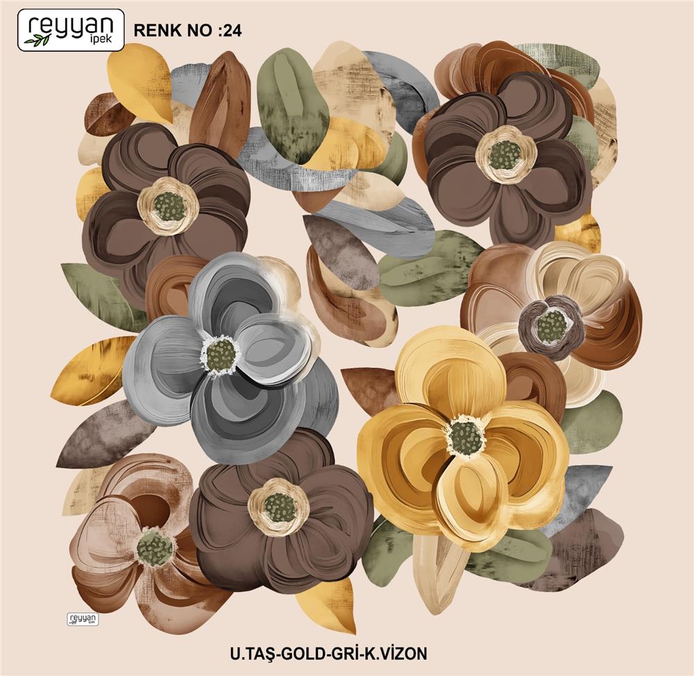 Reyyan İpek Yazma RY351-08