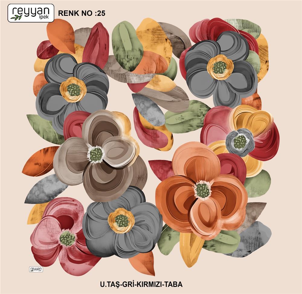 Reyyan İpek Yazma RY351-09