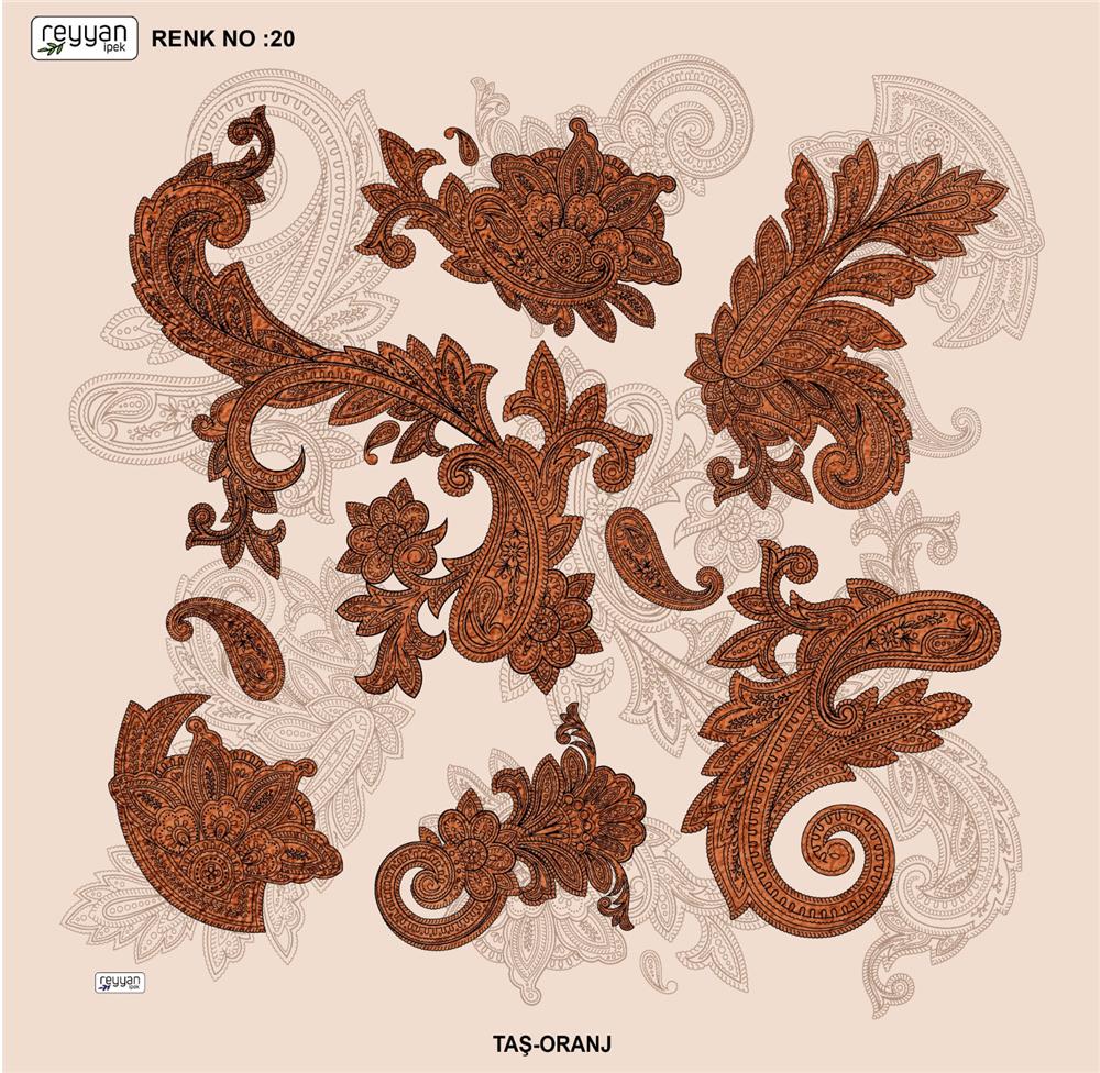 Reyyan İpek Yazma RY357-10