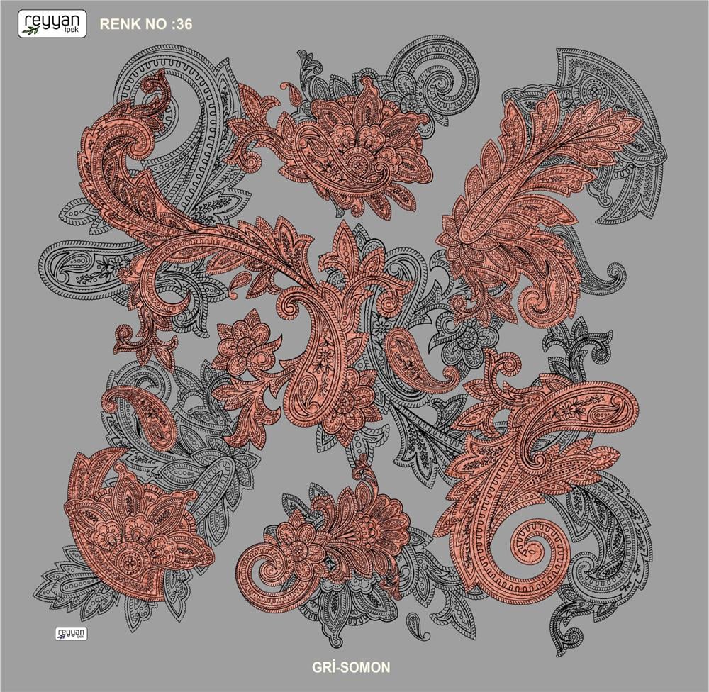 Reyyan İpek Yazma RY357-14